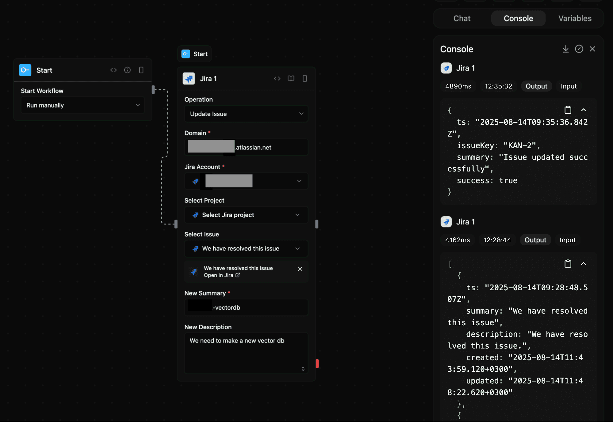 Jira block screenshot