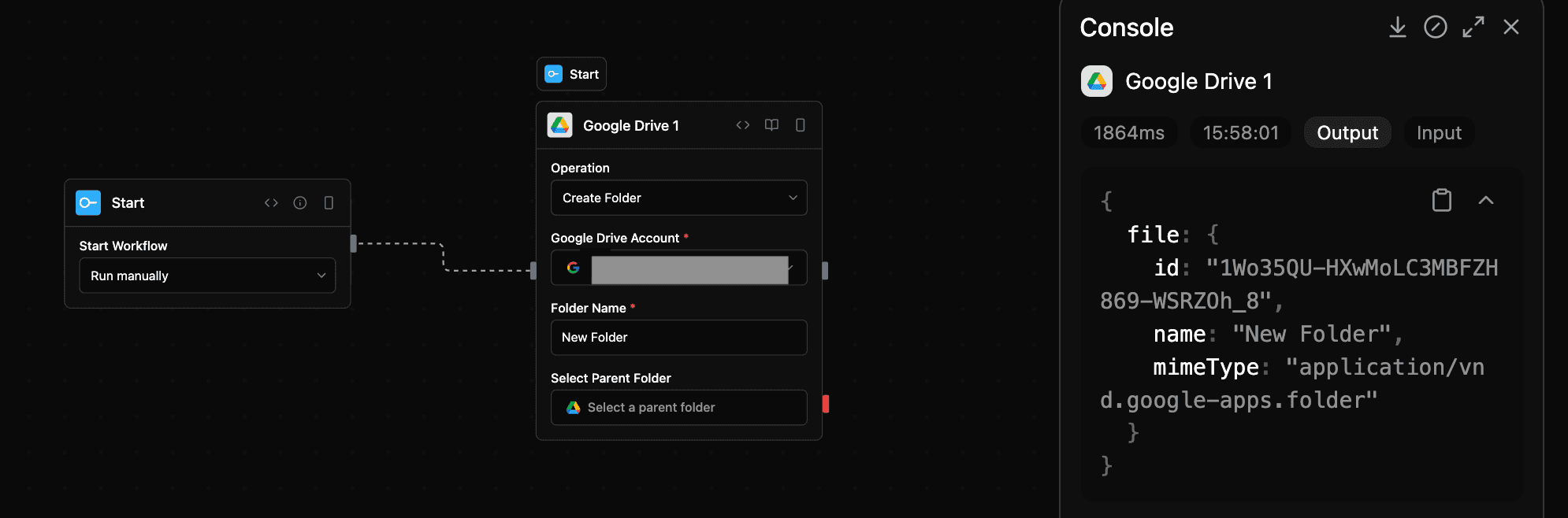Drive block screenshot
